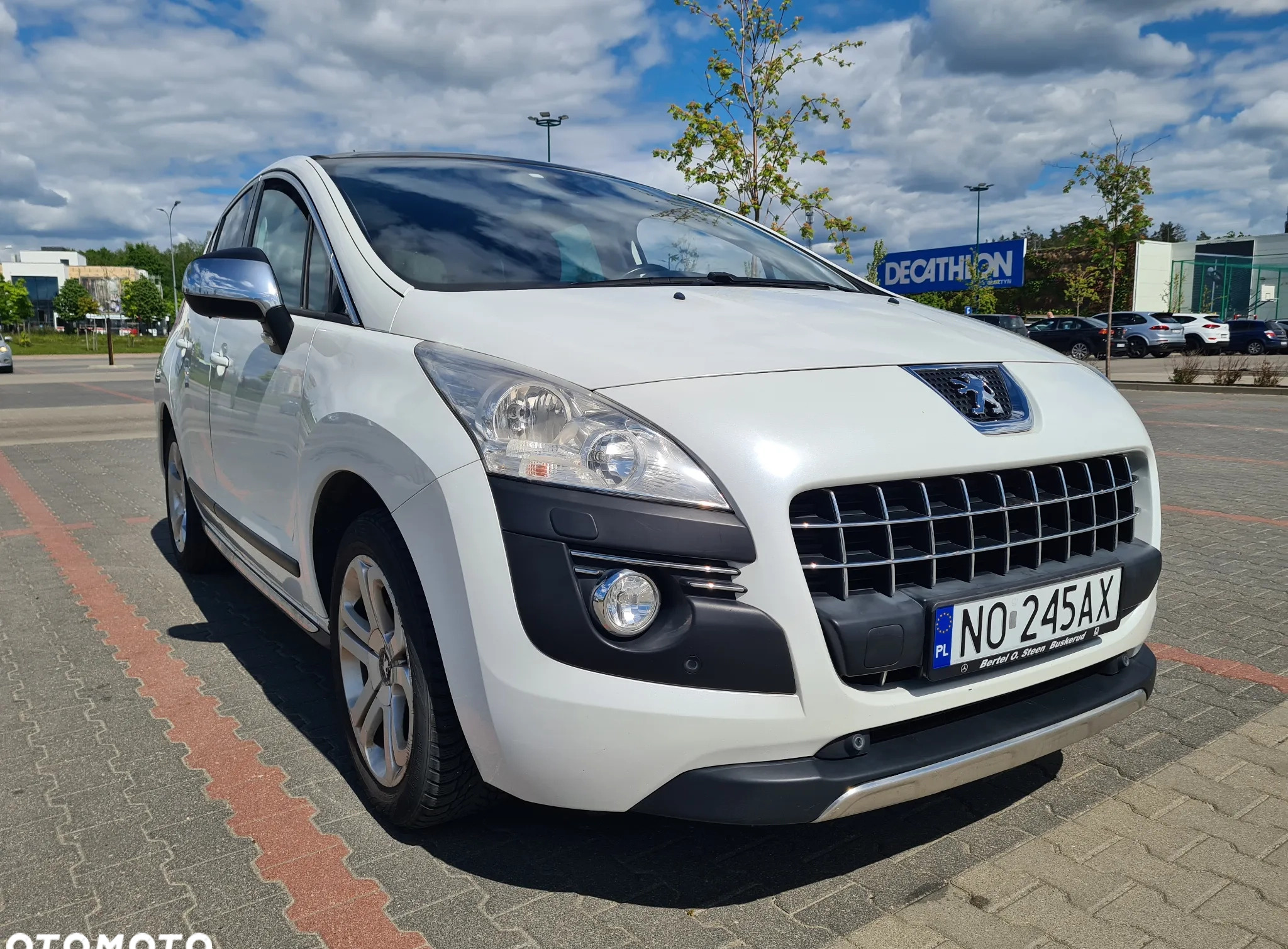 Peugeot 3008 cena 13500 przebieg: 245000, rok produkcji 2009 z Olsztyn małe 781